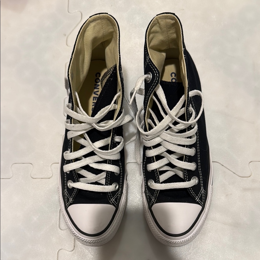 Converse Classic Black and White High-Tops